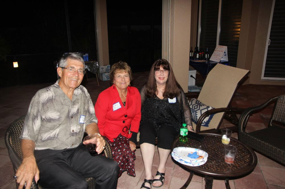 Greg, Mickey and Ruth at DWC Marco Holiday Social 2021